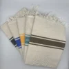 fouta_écrues+couleurs_groupées_2 Fouta artisanale écrues chinées