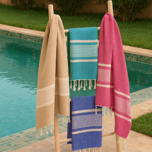Fouta artisanale "Losanges"