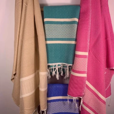 Fouta artisanale "Losanges"