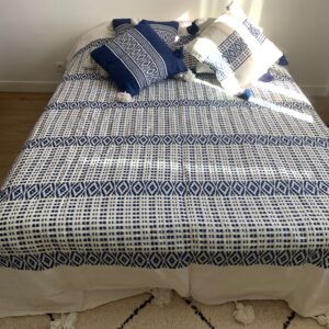 Couvre-lit Maroc Berbère Bohème Chic IZMAR 200x300 cm